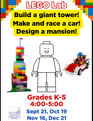 LEGO LAB (Grades K-5 LEGO LAB (Grades K-5